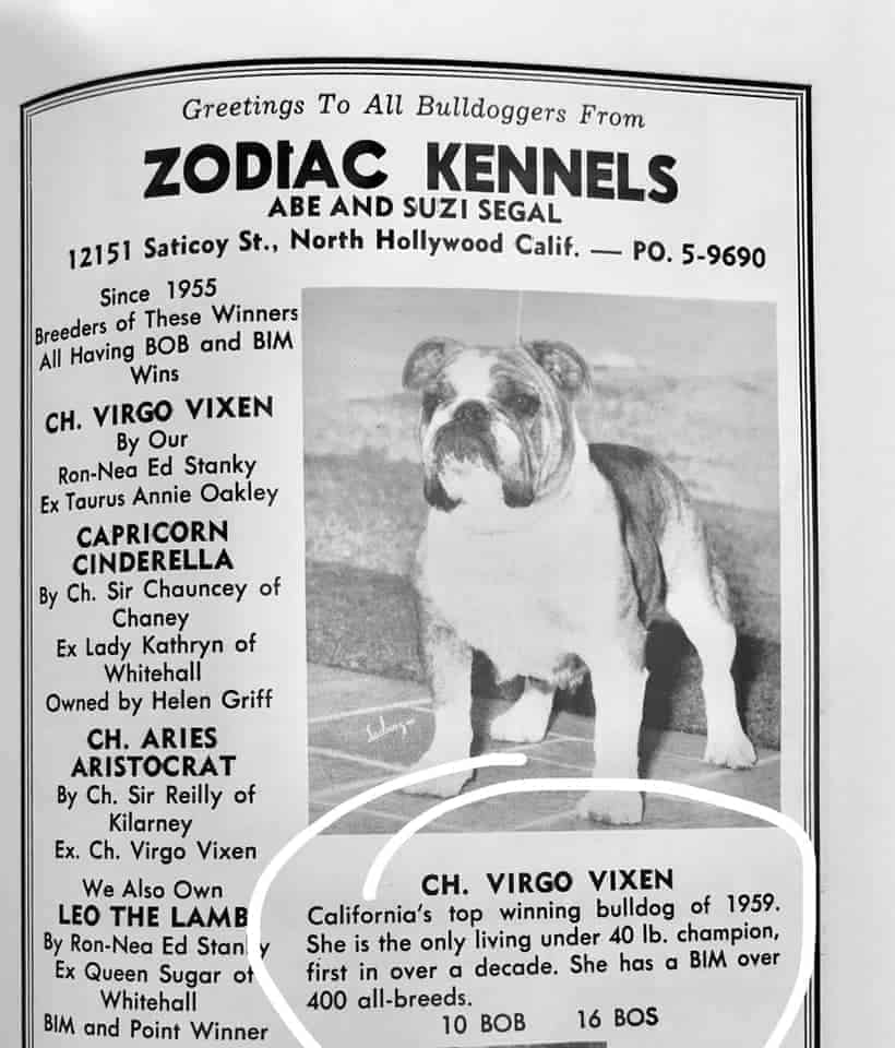 1959 Zodiac Kennels