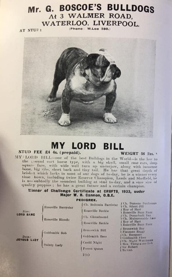My Lord Bill 1933