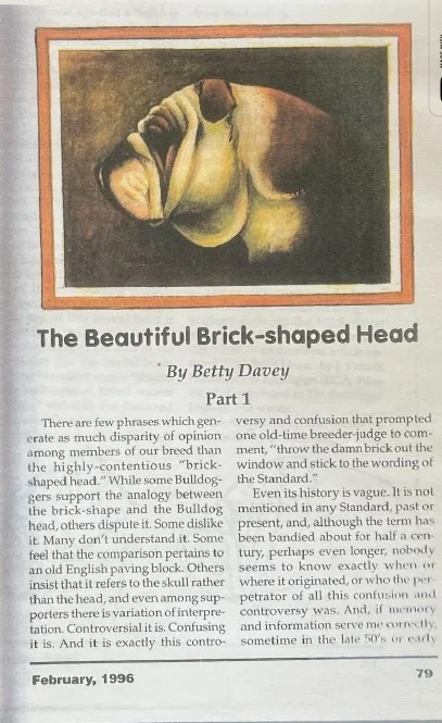The Beautiful Brick Shaped Head to open PDF
